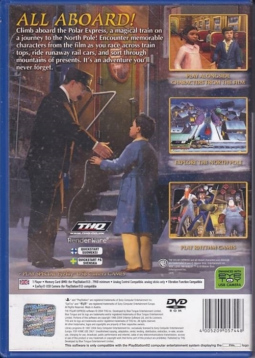 The Polar Express - PS2 (B Grade) (Genbrug)